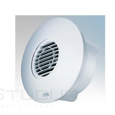 Ventiliatorius ICON 30 Airflow, Baltos Spalvos dangtelis standartinis