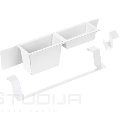 Aksesuarų komplektas Deante Magnetic plautuvei ZZMKA11O blatos spalvos