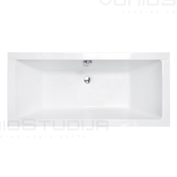 BESCO QUADRO akrilinė vonia 175X80cm su kojomis BESCO QUADRO akrilinė vonia 175X80cm su kojomis