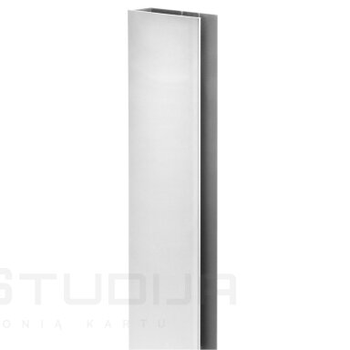 ALTIS LINE dušo kabinos praplatinimo profilis 10 mm chromo spalva ALTIS LINE dušo kabinos praplatinimo profilis 10 mm chromo spalva