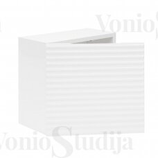 Pakabinama baltos spalvos ūkinė spintelė Savona 40,2x39,6x21,7 cm