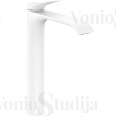 Hansgrohe Vivenis 75042700 baltas matinis aukštas praustuvo maišytuvas