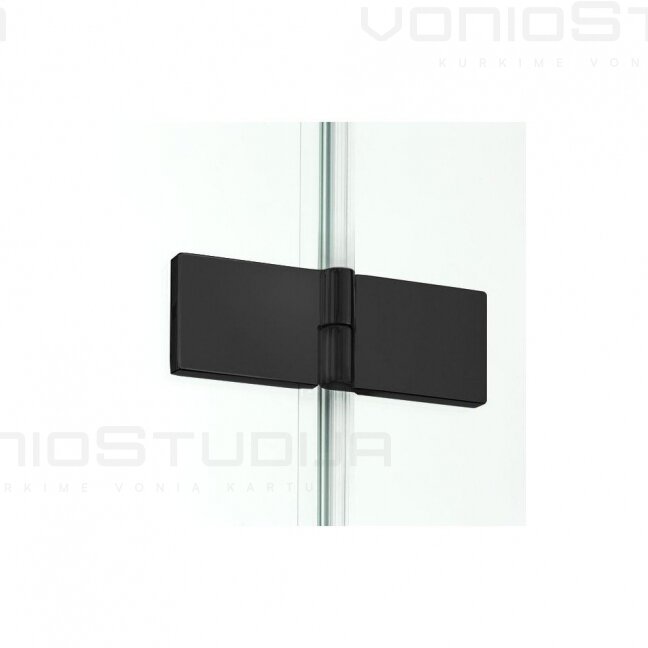 New Trendy Juodos spalvos dušo kabina NEW SOLEO BLACK skaidriu stiklu 100x100 cm 2 New Trendy Juodos spalvos dušo kabina NEW SOLEO BLACK skaidriu stiklu 100x100 cm 2