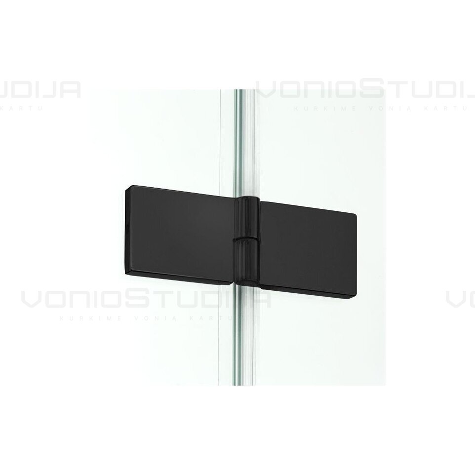 New Trendy Juodos spalvos dušo kabina NEW SOLEO BLACK skaidriu stiklu 100x100 cm 2 New Trendy Juodos spalvos dušo kabina NEW SOLEO BLACK skaidriu stiklu 100x100 cm 2