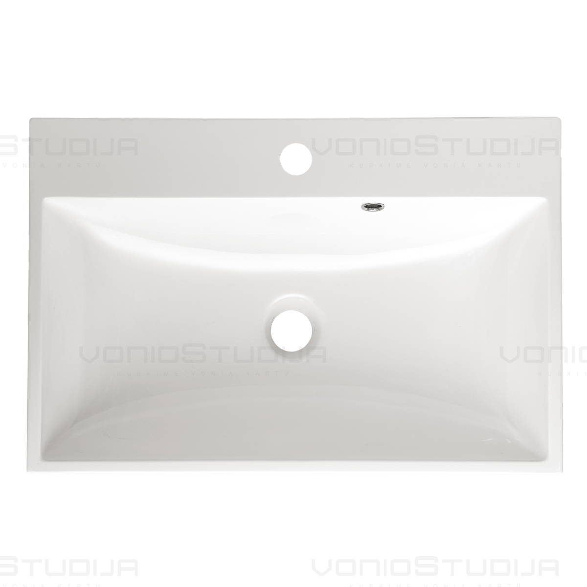 Baldinis praustuvas Naturel Cube Way 60x40 cm Baldinis praustuvas Naturel Cube Way 60x40 cm
