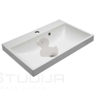 Baldinis praustuvas Naturel Cube Way 60x40 cm