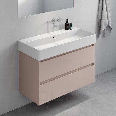 GSI Kube X praustuvas be skylės maišytuvui, su EXTRAGLAZE® danga 100x47cm GSI Kube X praustuvas be skylės maišytuvui, su EXTRAGLAZE® danga 100x47cm