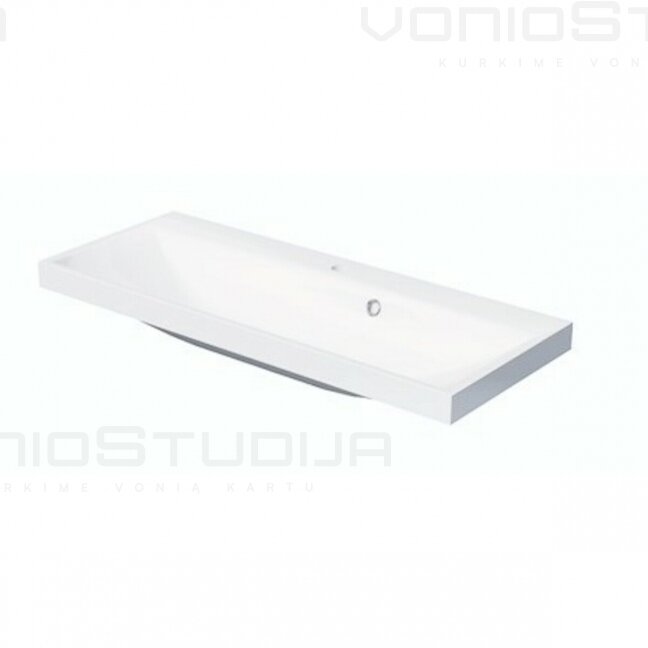 Baldinis praustuvas Naturel Cube Way 100x40 cm