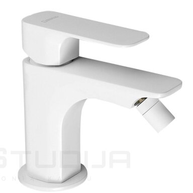 Bide maišytuvas Sapho Spy baltas matinis Bide maišytuvas Sapho Spy baltas matinis