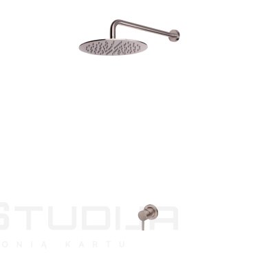 BRUMA Leaf potinkinė dušo sistema nikelio spalvos 1677022MM BRUMA Leaf potinkinė dušo sistema nikelio spalvos 1677022MM