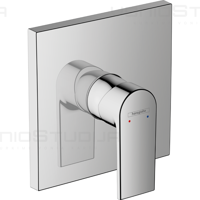 Hansgrohe Vernis Shape potinkinis maišytuvas 1 pajungimo, 71668000 Hansgrohe Vernis Shape potinkinis maišytuvas 1 pajungimo, 71668000