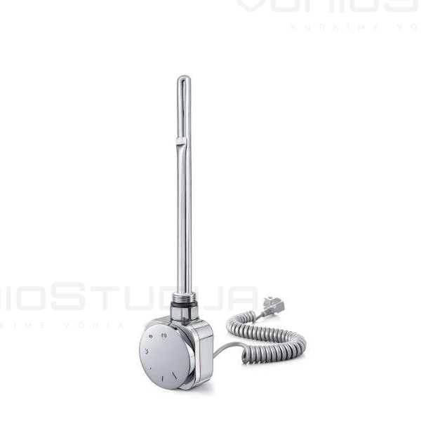 Chromuotas tenas HEATQ NORD su spiraliniu laidu 300W 1 Chromuotas tenas HEATQ NORD su spiraliniu laidu 300W 1