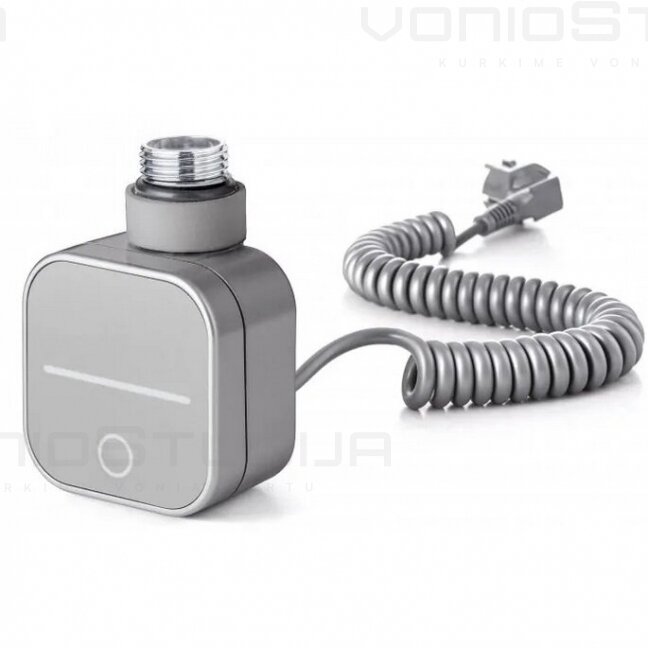 Chromuotas tenas HEATQ NEX su spiraliniu laidu 300W Chromuotas tenas HEATQ NEX su spiraliniu laidu 300W