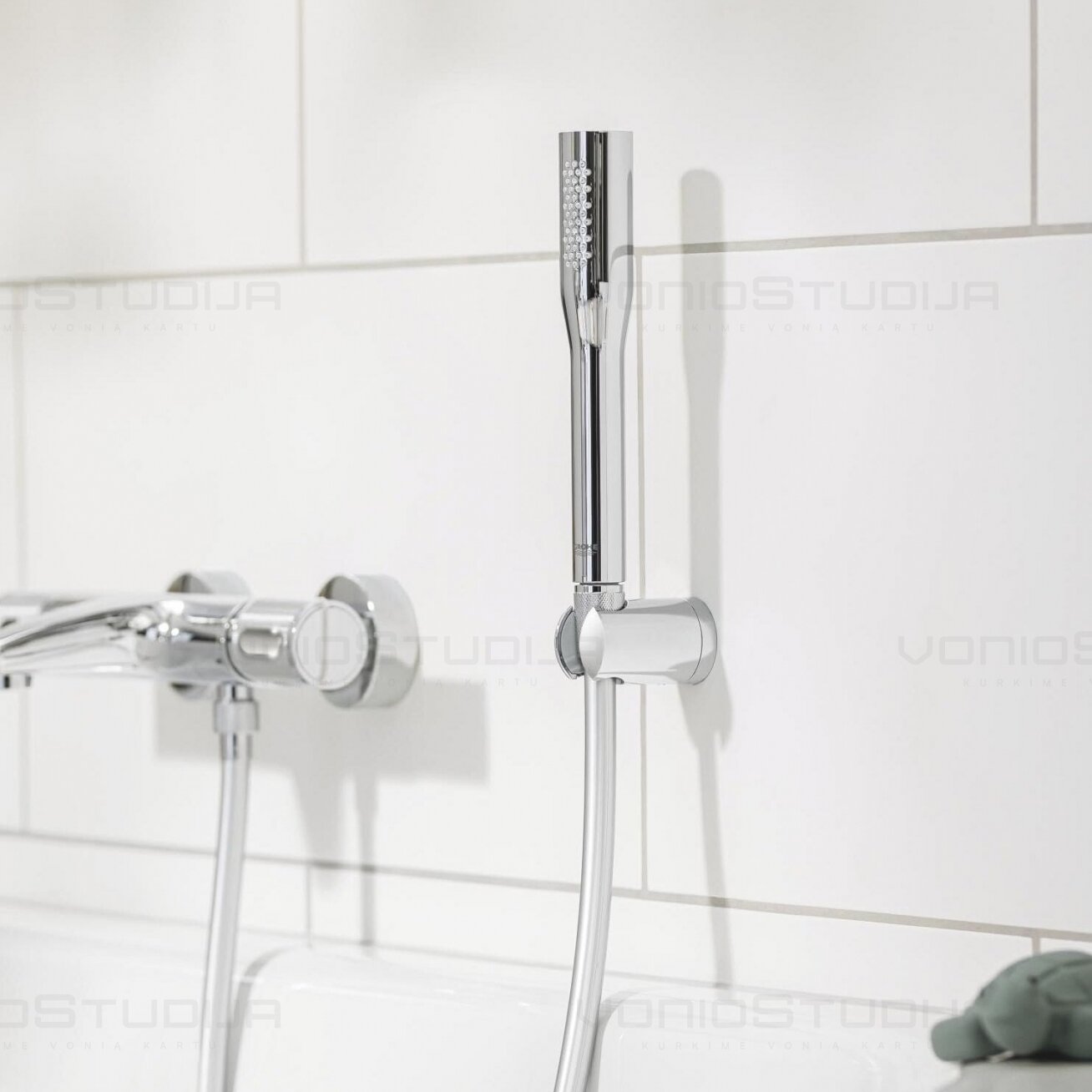 Grohe Vitalio Get Stick rankinio dušelio komplektas chromo spalvos 27459000 1