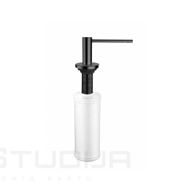 Dozatorius Art Platino juodas nerūdijantis plienas Dozatorius Art Platino juodas nerūdijantis plienas