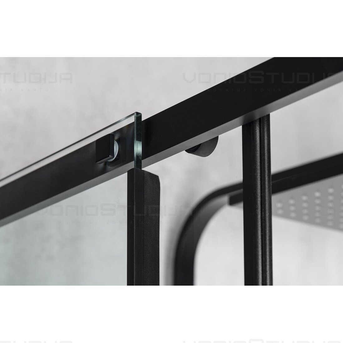 Dušo kabina ALTIS LINE BLACK 1100x900 mm 4 Dušo kabina ALTIS LINE BLACK 1100x900 mm 4