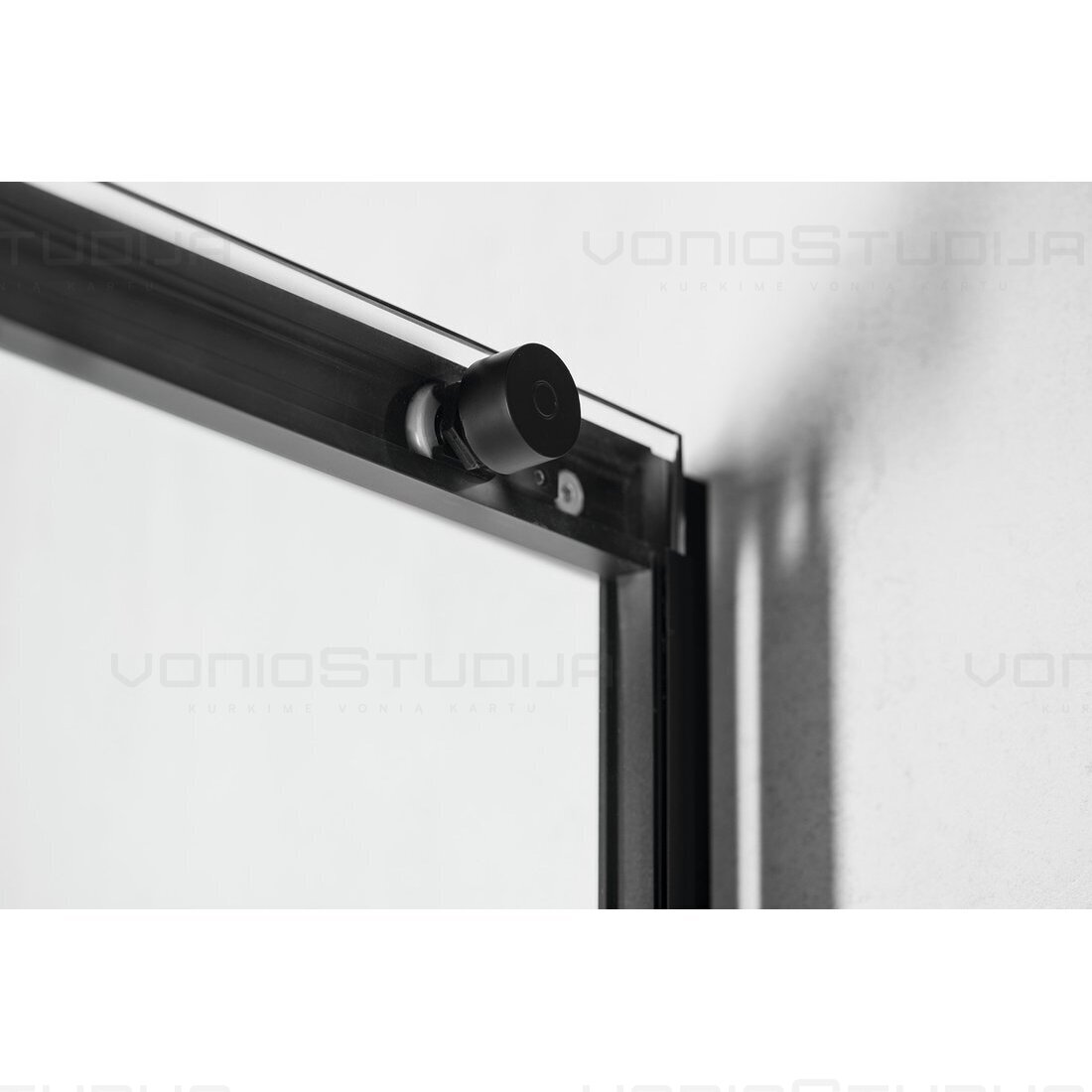 Dušo kabina ALTIS LINE BLACK 1100x900 mm 6