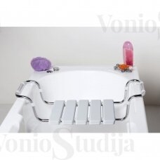 Vonios sėdynė HANDICAP balta, 73-88cm pločio