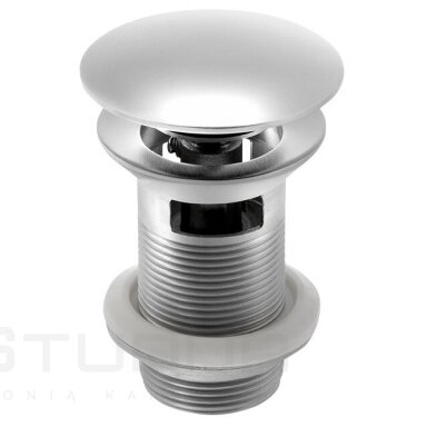 Dugno vožtuvas praustuvui Minimal steel automatinis Dugno vožtuvas praustuvui Minimal steel automatinis