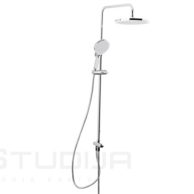 Dušo sistemos SIKO SATPIPET ir termostatinio maišytuvo Grohe Precision Flow termostratinis dušo maišytuvas