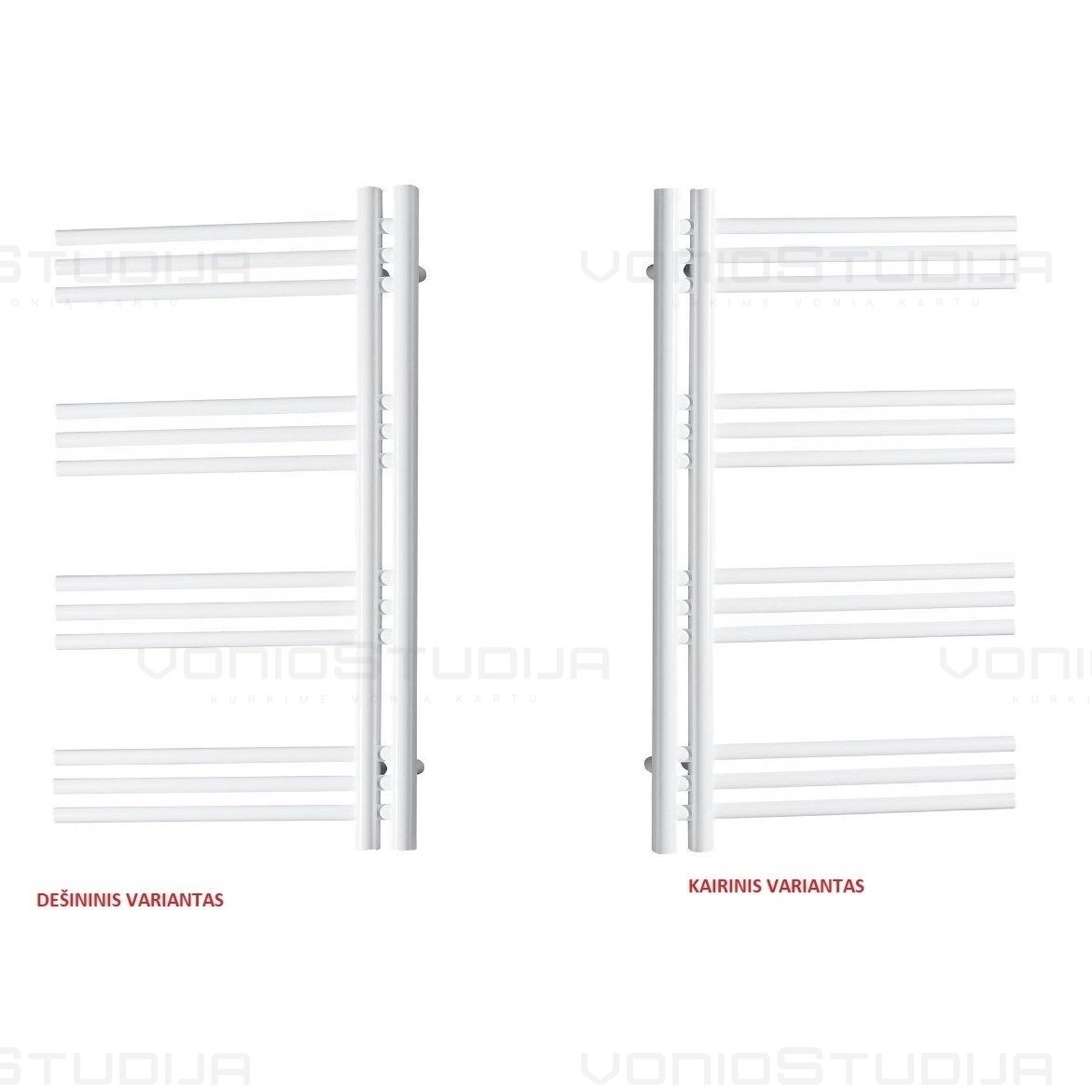 Džiovintuvas baltas 50x120cm DORLION 1130-51 4 Džiovintuvas baltas 50x120cm DORLION 1130-51 4