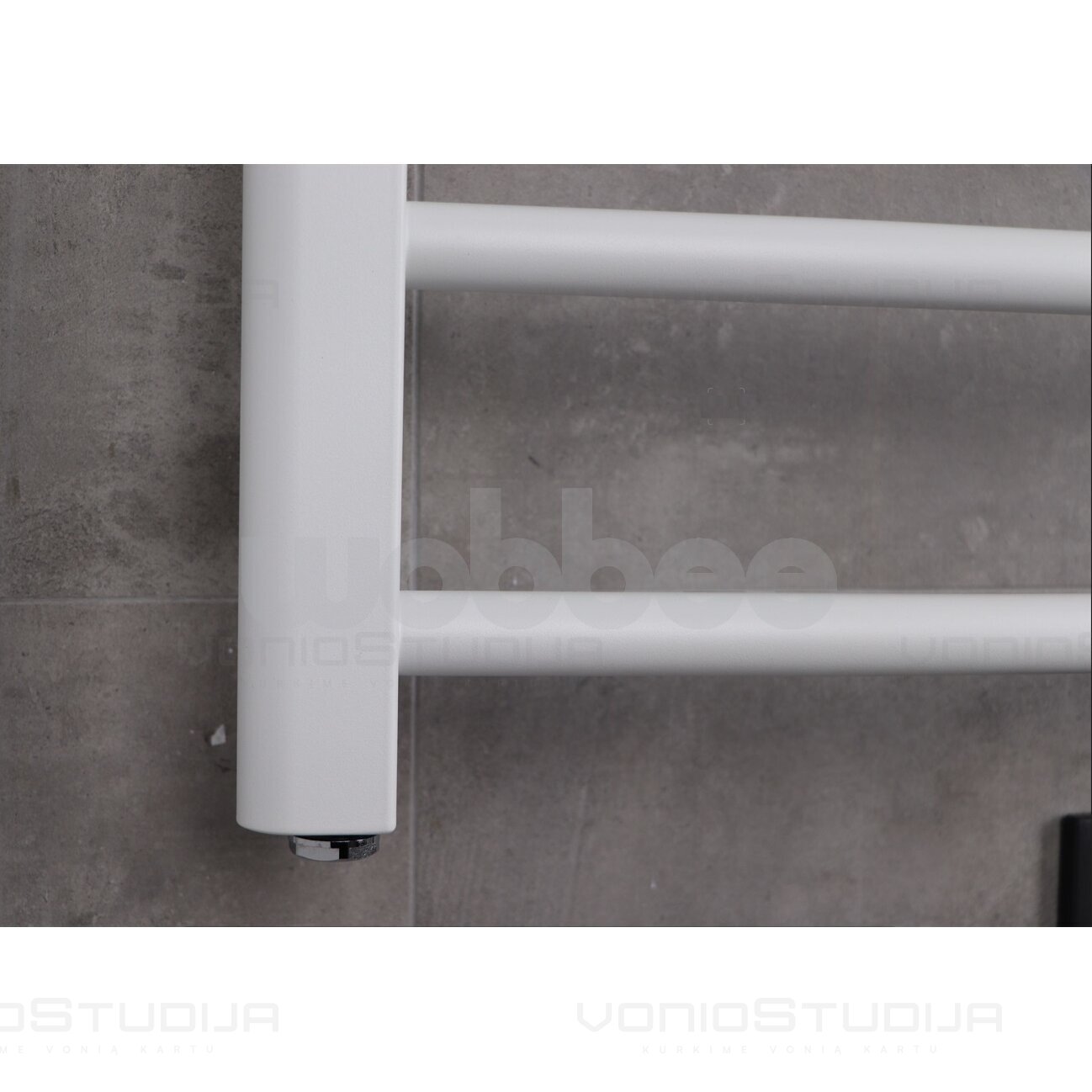 Rankšluosčių džiovintuvas WOBBEE BRYMBO WHITE 50x90cm, baltas 4 Rankšluosčių džiovintuvas WOBBEE BRYMBO WHITE 50x90cm, baltas 4