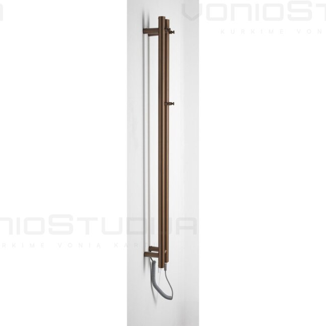 Elektrinis džiovintuvas PAPINADO 109x1200 mm, matinė vario spalva 6
