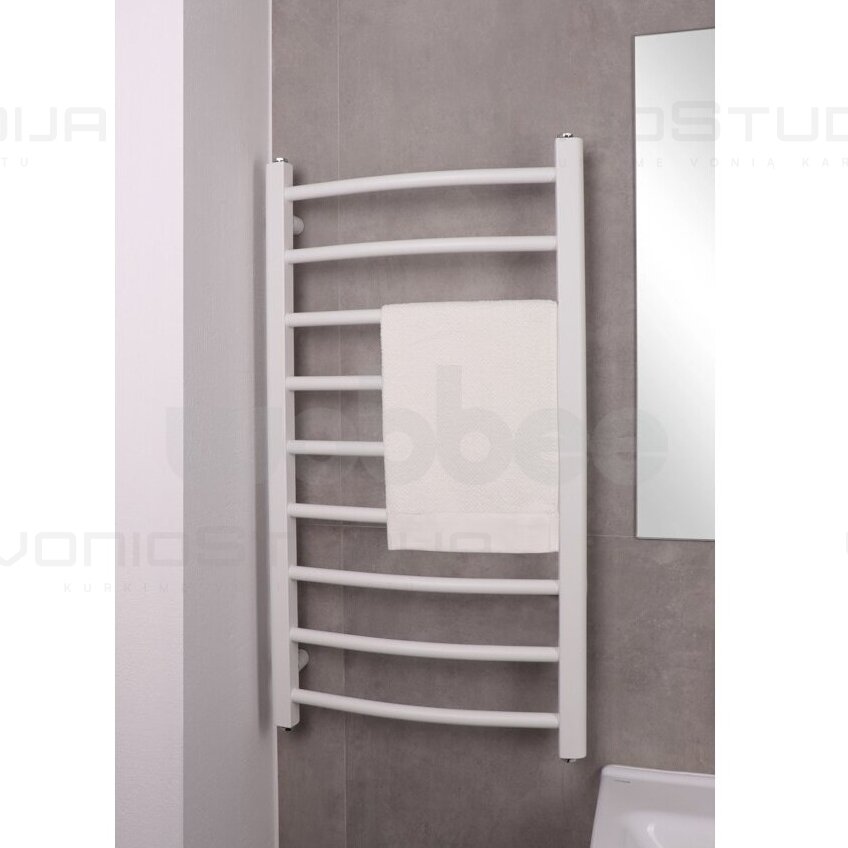 Elektrinis rankšluosčių džiovintuvas WOBBEE BRYMBO WHITE 50x90cm ...