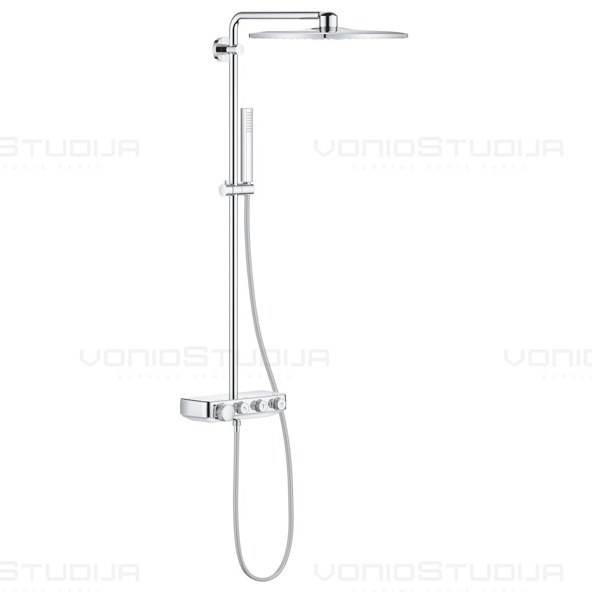 Grohe dušo sistema Euphoria SmartControl System chromo spalvos 26508000 Grohe dušo sistema Euphoria SmartControl System chromo spalvos 26508000