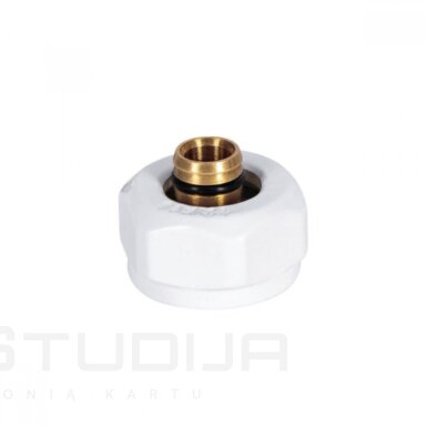 Eurokonusas (euro veržlė) VARIO TERM 16 x 2.0 - 3/4", baltas Eurokonusas (euro veržlė) VARIO TERM 16 x 2.0 - 3/4", baltas