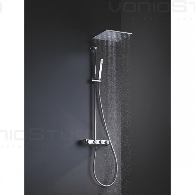 Grohe dušo sistema Euphoria SmartControl System chromo spalvos 26508000 3