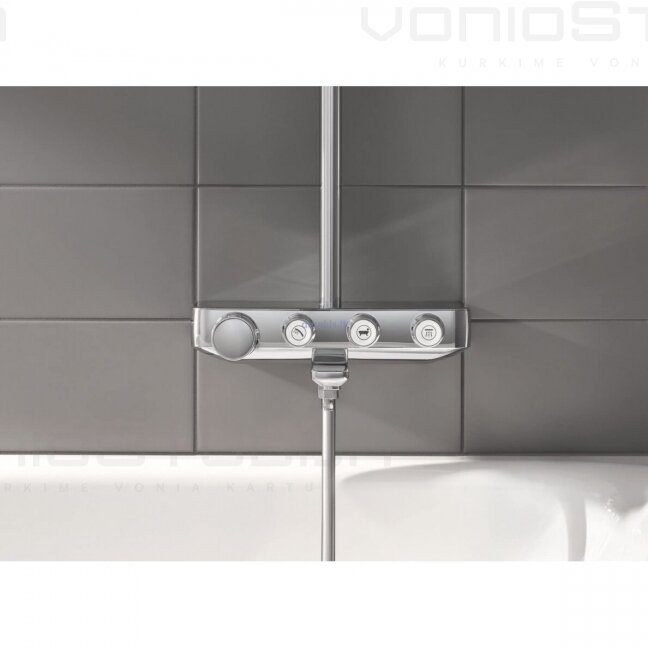 Euphoria SmartControl 260 mono dušo sistema su termostatiniu dušo maišytuvu 26510000 3
