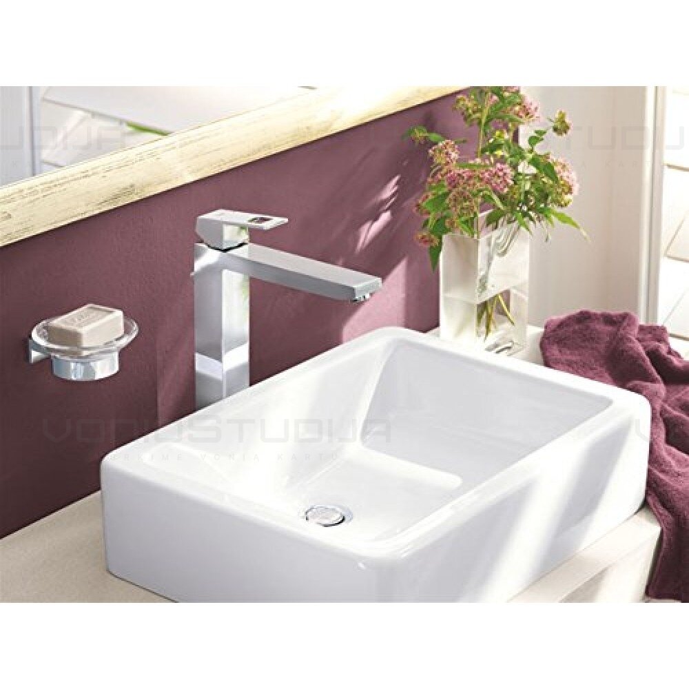 Grohe Eurocube aukštas praustuvo maišytuvas 1 Grohe Eurocube aukštas praustuvo maišytuvas 1