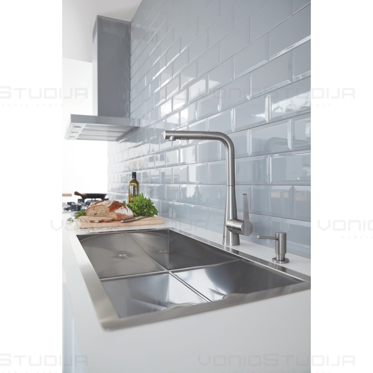 Grohe dozatorius 40535DC0 supersteel spalvos 2 Grohe dozatorius 40535DC0 supersteel spalvos 2