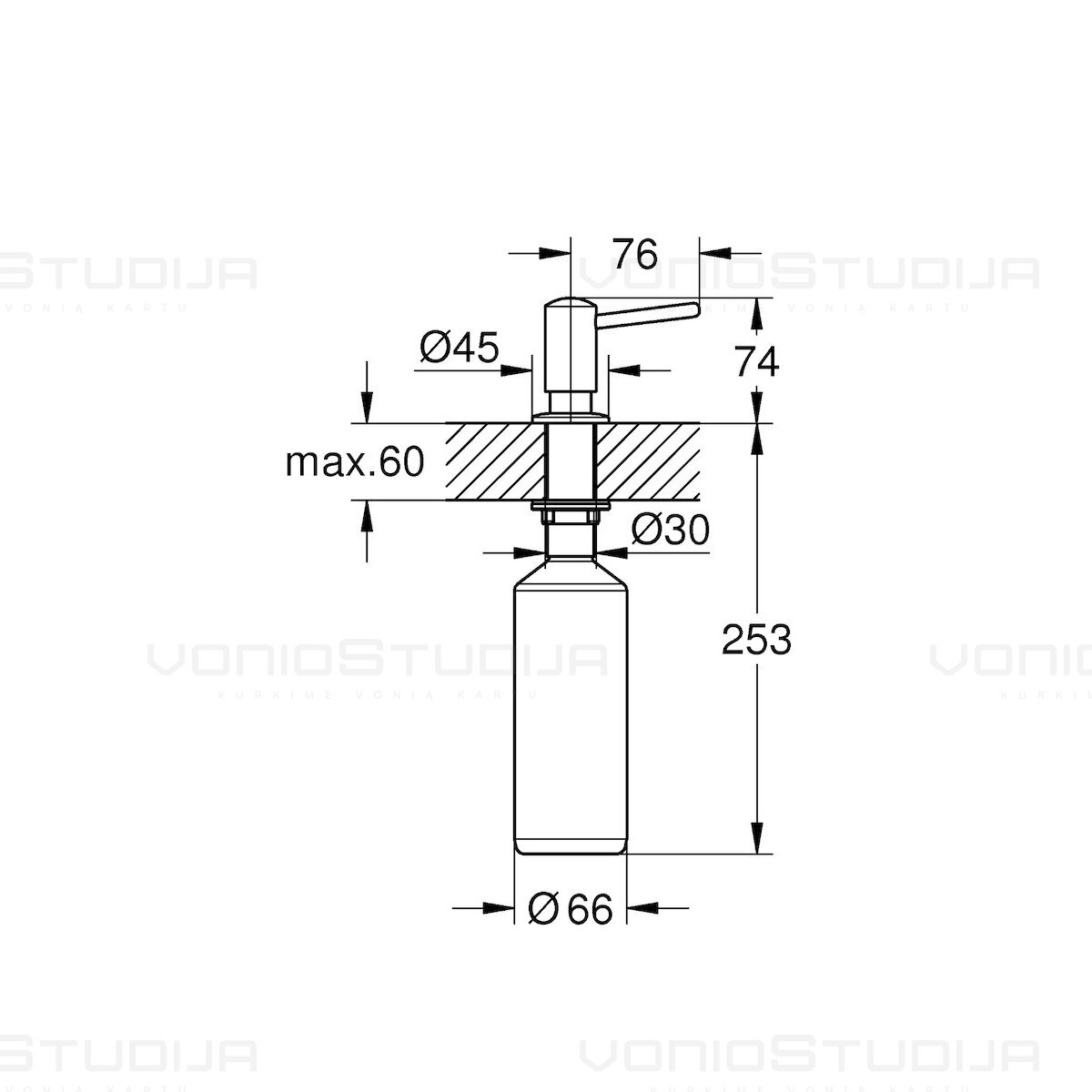 Grohe dozatorius 40535DC0 supersteel spalvos 3
