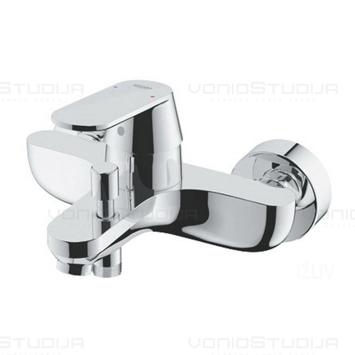 Grohe Eurosmart Cosmopolitan vonios maišytuvas chromo spalvos 1