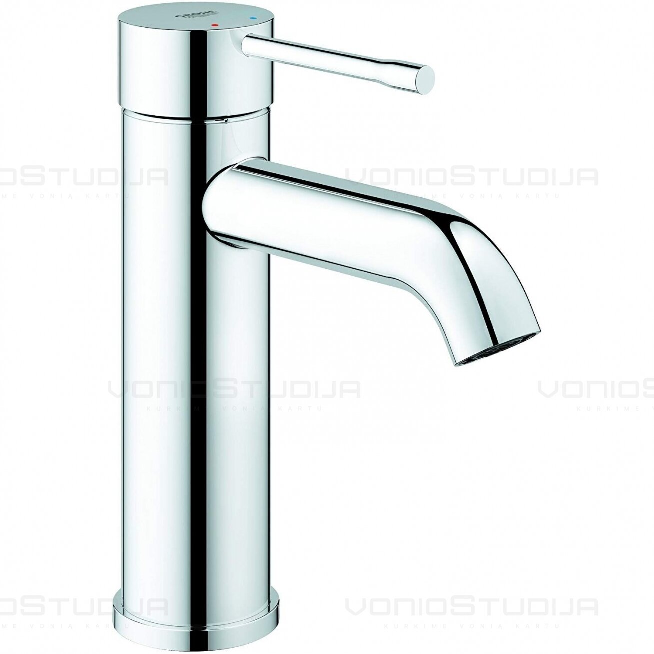 Grohe Essence New praustuvo maišytuvas 23590001 be dugno vožtuvo