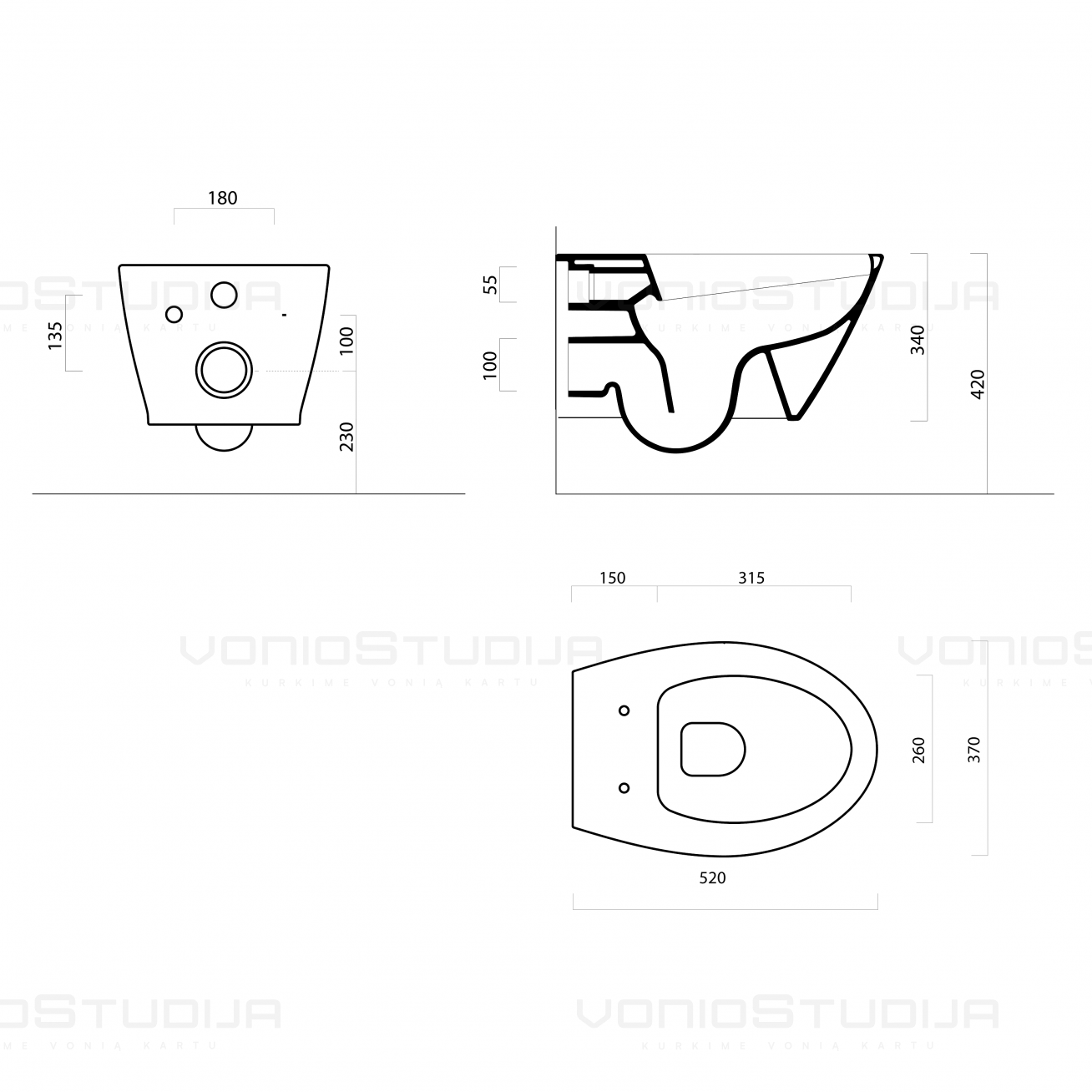 Grohe potinkinis wc rėmas chromo spalvos mygtuku ir GSI Modo pakabinamas klozetas su SWIRLFLUSH® nuplovimo sistema 13 Grohe potinkinis wc rėmas chromo spalvos mygtuku ir GSI Modo pakabinamas klozetas su SWIRLFLUSH® nuplovimo sistema 13