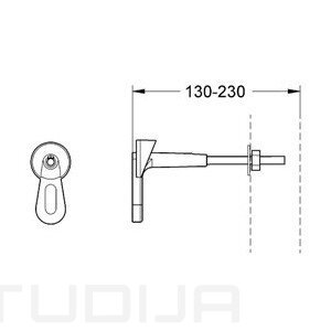 Potinkinis GROHE rėmas su Grohe Bau klozetu 5 Potinkinis GROHE rėmas su Grohe Bau klozetu 5