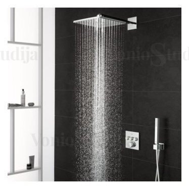 Grohe Grohtherm SmartControl Cube potinkinis termostatinis dušo komplektas 8