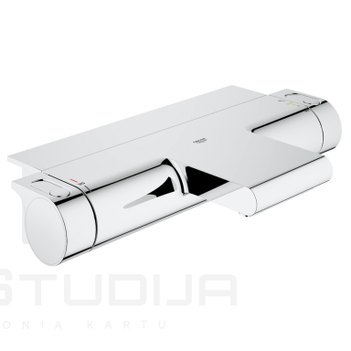 Grohe Grohtherm 2000 termostatinis vonios maišytuvas su lentynėle 34464001
