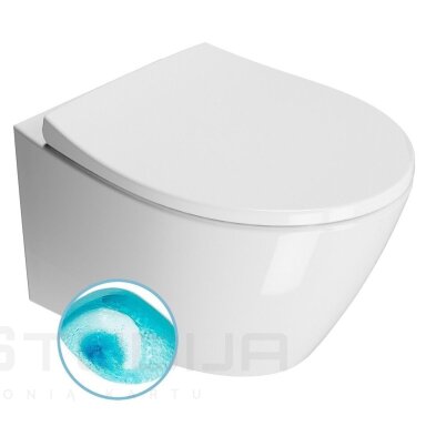 Grohe potinkinis wc rėmas su chromo spalvos mygtuku + GSI Modo pakabinamas wc su SWIRLFLUSH® nuplovimo sistema Grohe potinkinis wc rėmas su chromo spalvos mygtuku + GSI Modo pakabinamas wc su SWIRLFLUSH® nuplovimo sistema