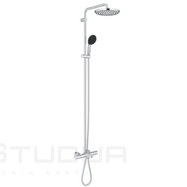 Grohe Vitalio Start System 250 virštinkinė termostatinė dušo vonios sistema