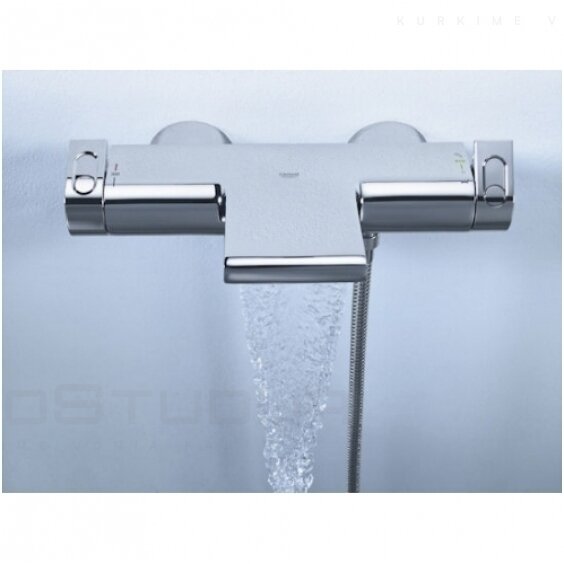 Grohe Grohtherm 2000 termostatinis vonios maišytuvas 34174001 4 Grohe Grohtherm 2000 termostatinis vonios maišytuvas 34174001 4