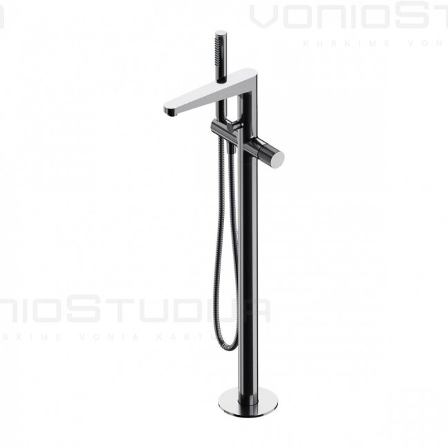 Maišytuvas iš grindų voniai Omnires Contour CT8033CR Maišytuvas iš grindų voniai Omnires Contour CT8033CR