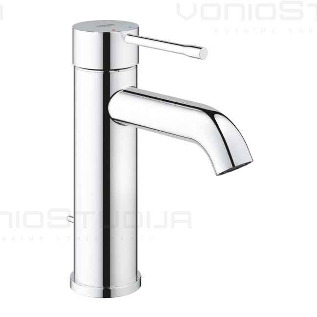 Grohe Essence S 24171001 praustuvo maišytuvas, chromo spalvos, su dugno vožtuvu Grohe Essence S 24171001 praustuvo maišytuvas, chromo spalvos, su dugno vožtuvu