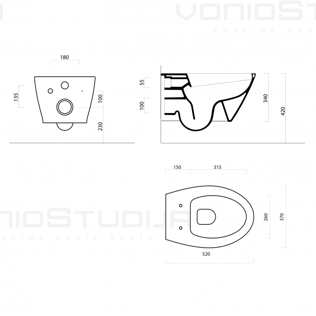 Grohe potinkinis wc rėmas chromo spalvos mygtuku ir GSI Modo pakabinamas klozetas su SWIRLFLUSH® nuplovimo sistema 13 Grohe potinkinis wc rėmas chromo spalvos mygtuku ir GSI Modo pakabinamas klozetas su SWIRLFLUSH® nuplovimo sistema 13