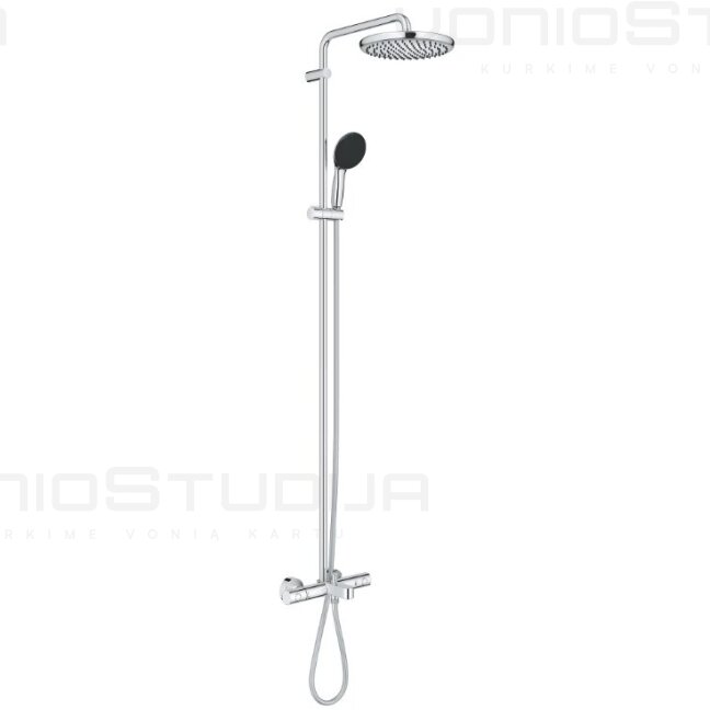 Grohe Vitalio Start System 250 virštinkinė termostatinė dušo vonios sistema