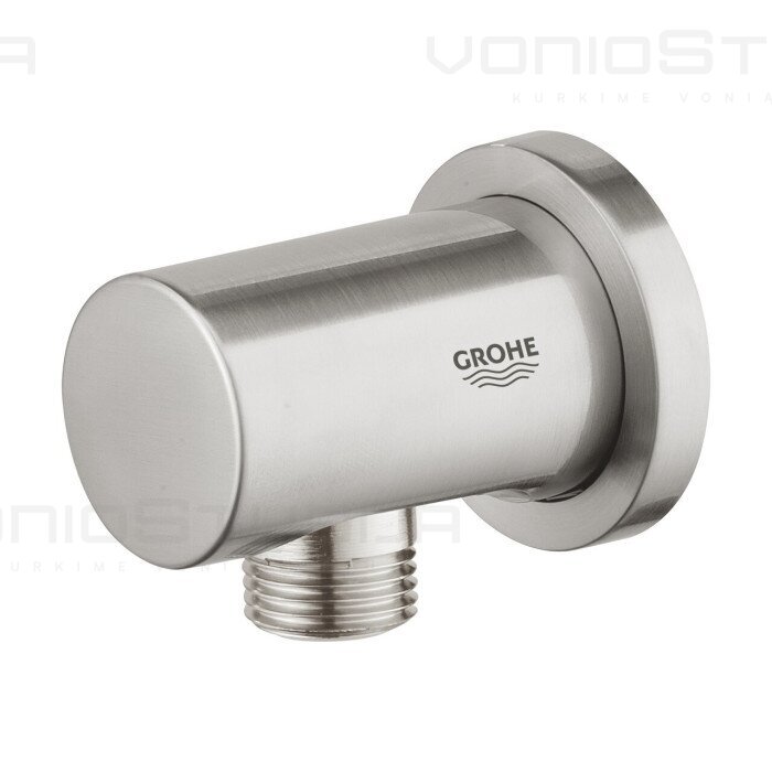 Grohe Rainshower potinkinė jungtis rankiniam dušui supersteel 27057DC0 Grohe Rainshower potinkinė jungtis rankiniam dušui supersteel 27057DC0