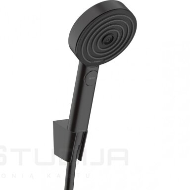 Hansgrohe dušelio komplektas PULSIFY 24303670 juodas matinis Hansgrohe dušelio komplektas PULSIFY 24303670 juodas matinis